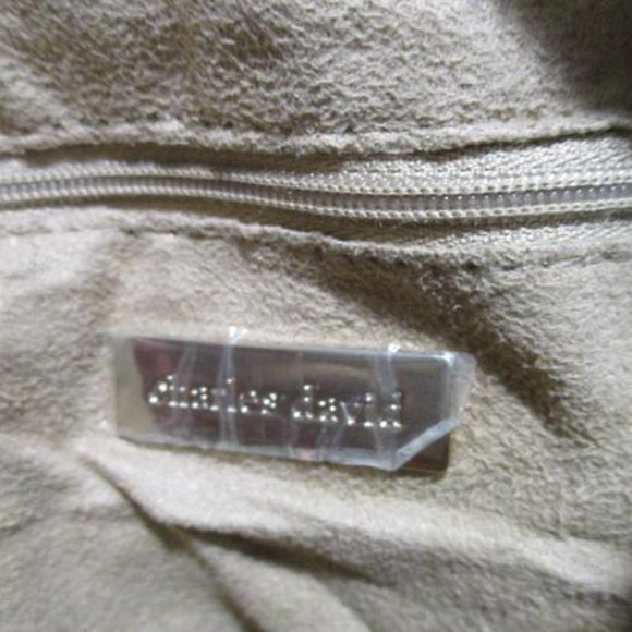 *Charles David Messenger Shoulder Rust Leather Bag - Picture 5 of 7